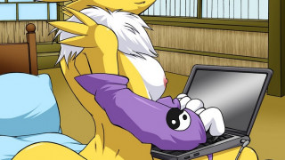 Zoofilia hentai Digimon Renamon