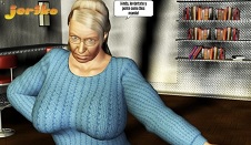 Cómic XXX con la abuela caliente