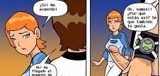 Comic porno de Ben 10 con Gwen