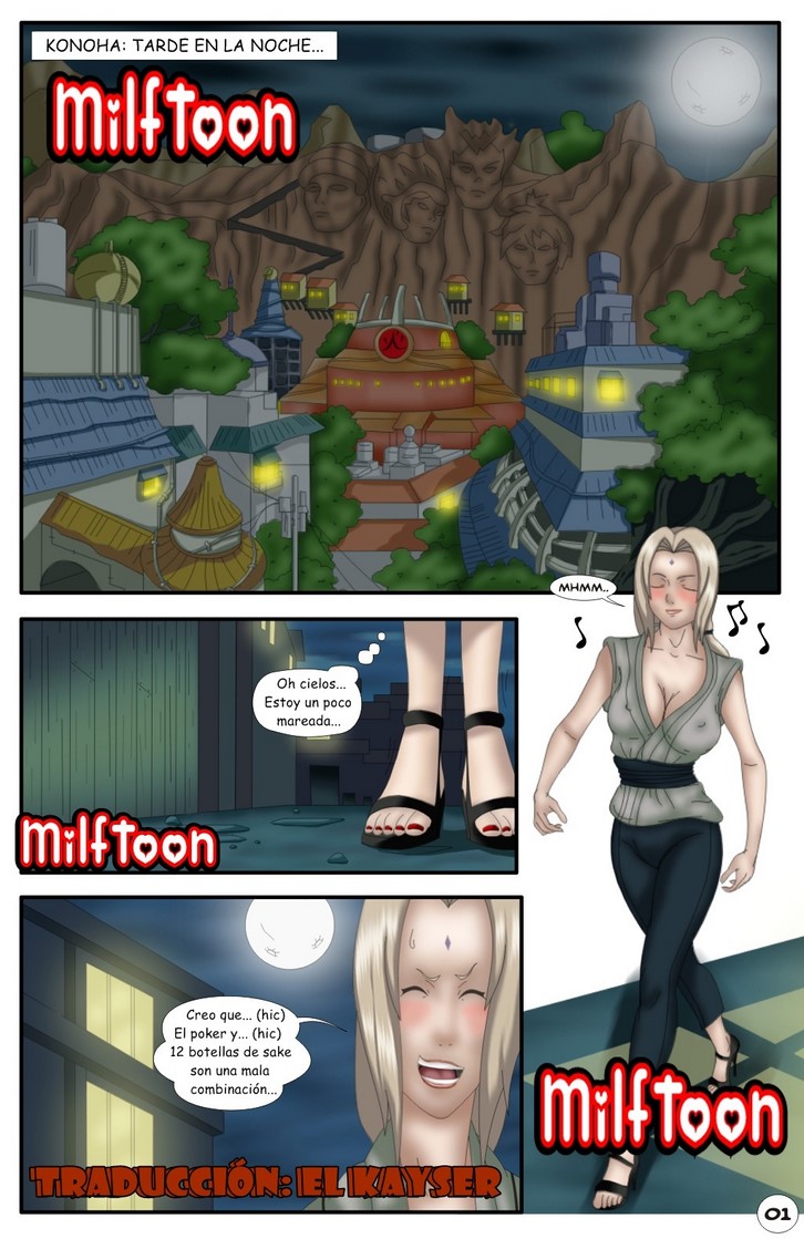Milftoon Naruto y Tsunade XXX