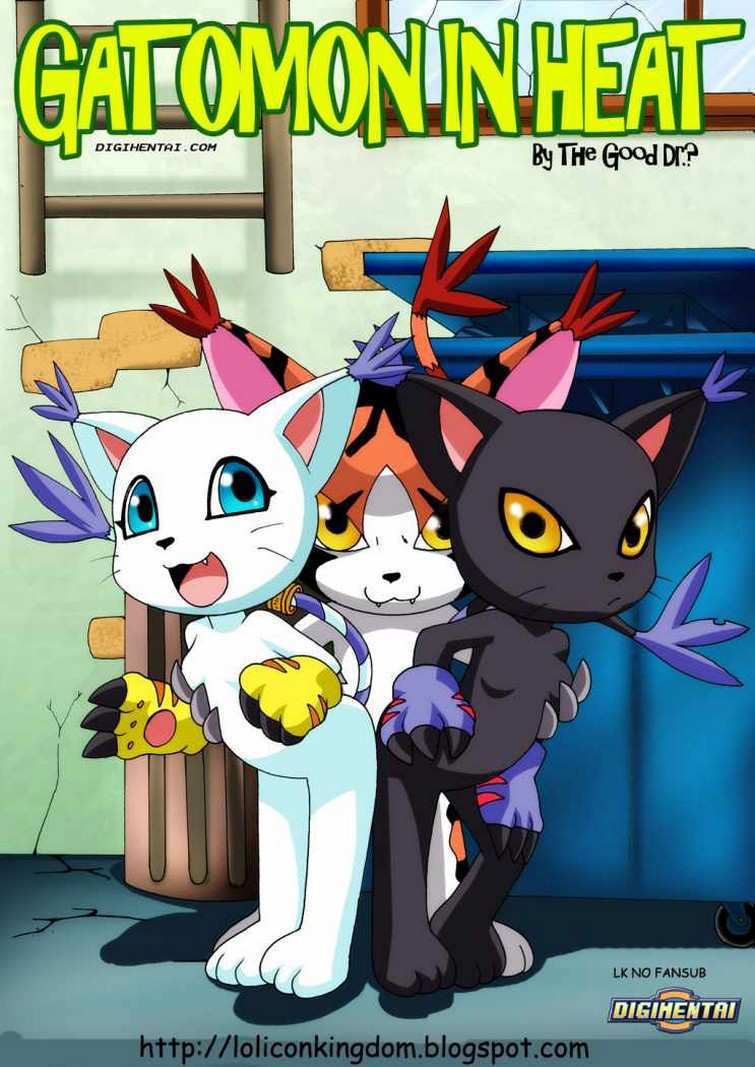 Digimon porno – Gatomon en celo