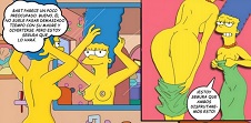 Los Simpsons porno cómic