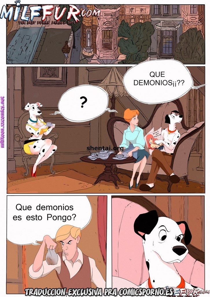 101 Dalmatas XXX con Pongo Milffur