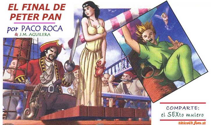 Peter Pan XXX con piratas hentai