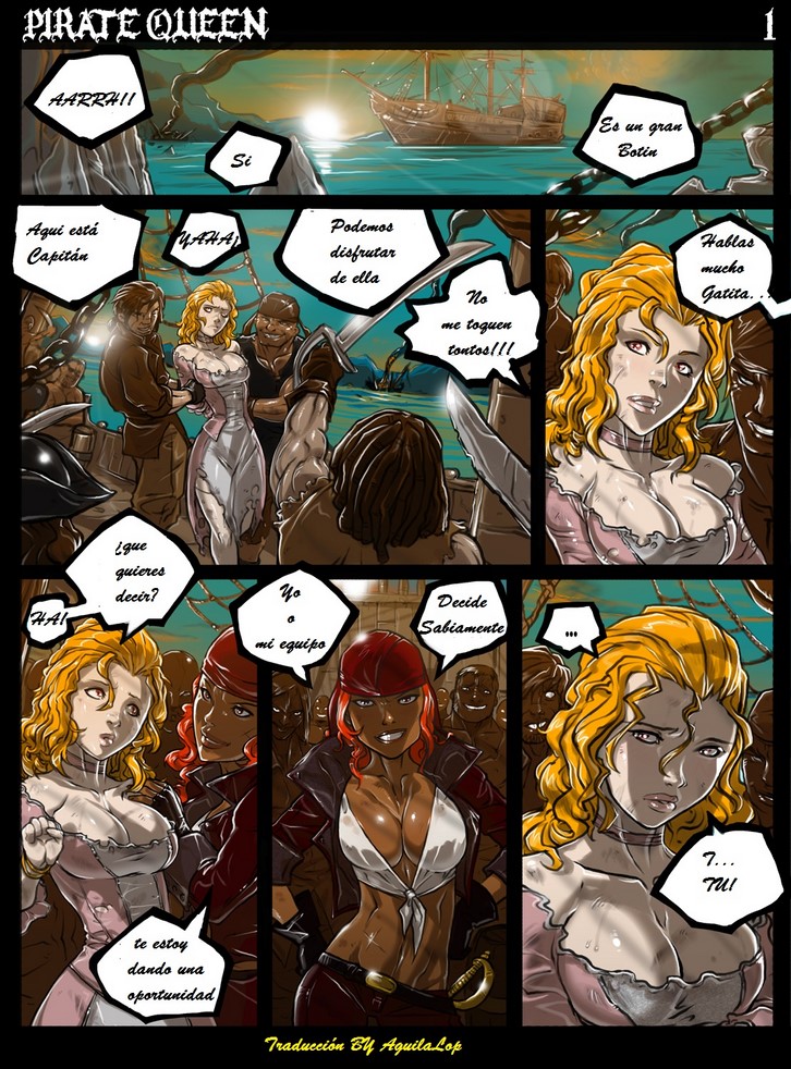 Comic porno gratis de piratas lesbianas