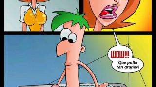 Cómic porno de Phineas y Ferb