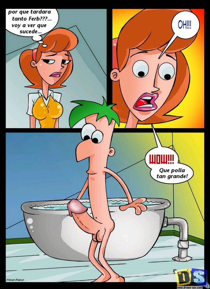 Cómic porno de Phineas y Ferb