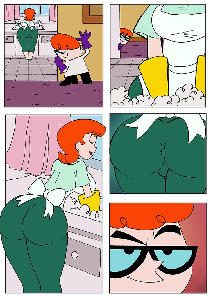 Parodia porno de dexter con su madre