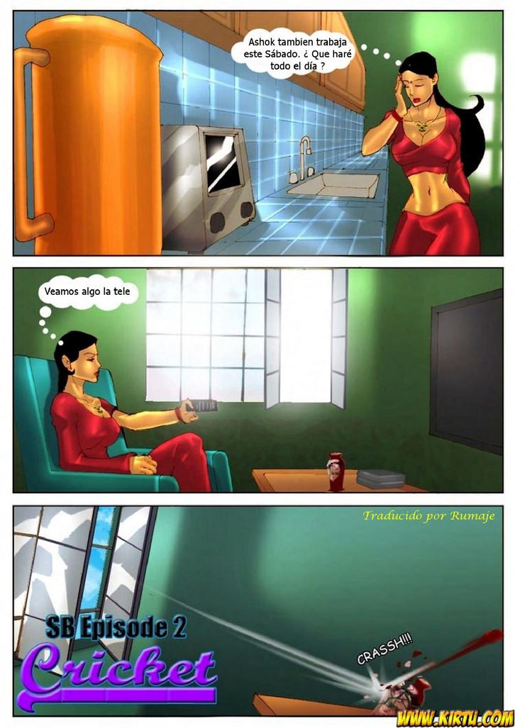 Cómic Kirtu Savita Bhabhi 2 (Cricket)