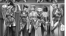 Fiesta de disfraces porno de Milftoon