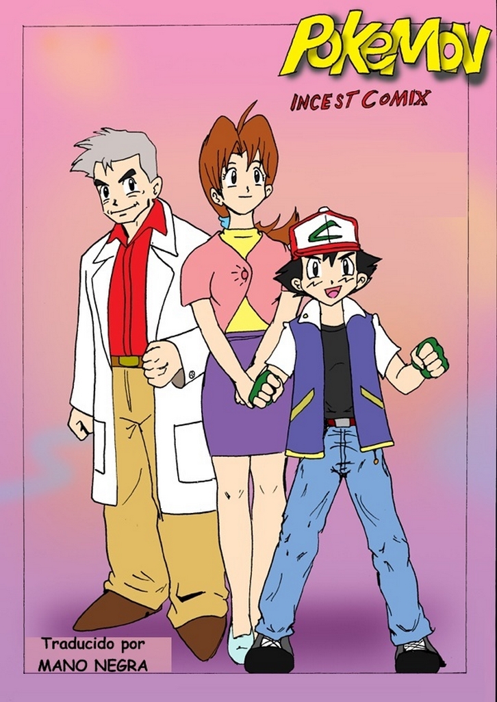 Ash y Delia Ketchum teniendo sexo de incesto