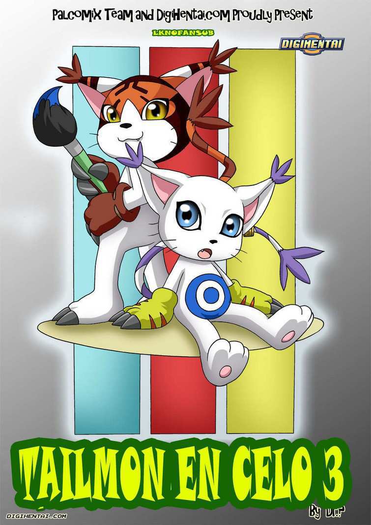 Gatomon en celo 3 – Cómic gratis de animales