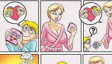 Cómic porno corto de incesto