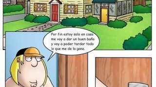 Cómic de incesto en Padre de Familia con Meg y Chris Griffin