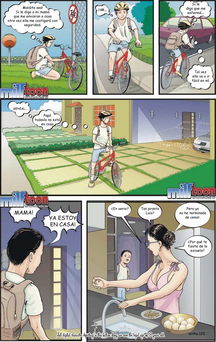 Cream 1 – Cómic XXX Milftoon