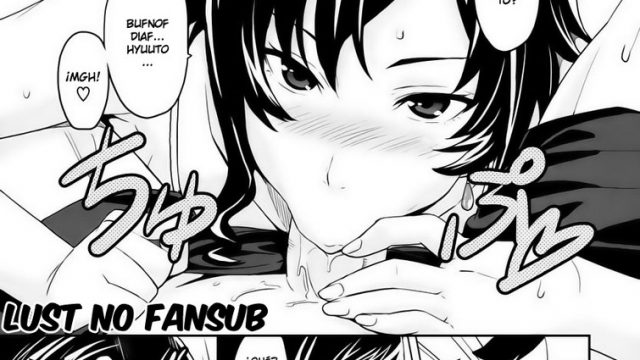 Doujinshi cómic de incesto en un harem hentai