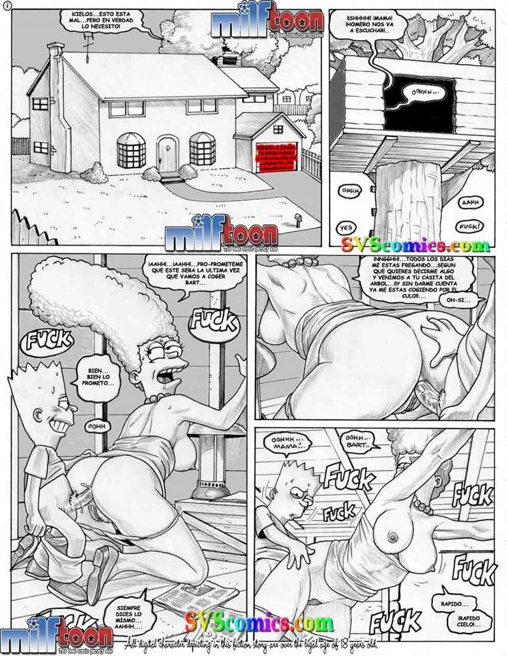 Milftoon Los simpsons
