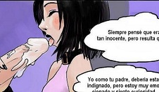 La rubia lo puso salvaje