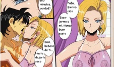 N18 Dragon ball Z en un burdel porno