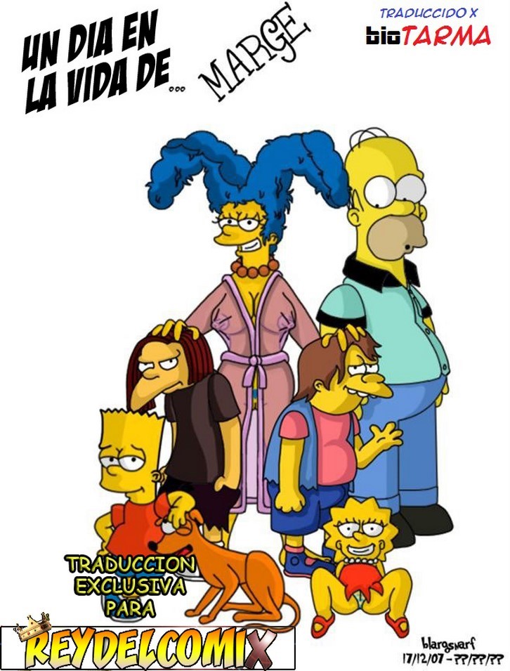Sexo de cómics en los Simpson con Marge