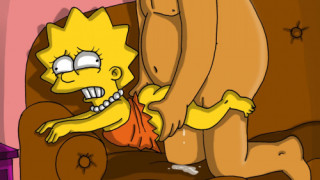 Encías Sangrantes Murphy XXX coge a Lisa Simpson desnuda