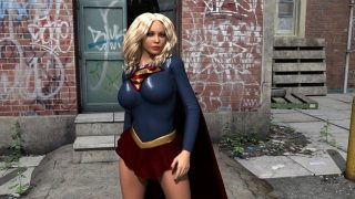 Superheroinas porno con Cain y Supergirl abusada