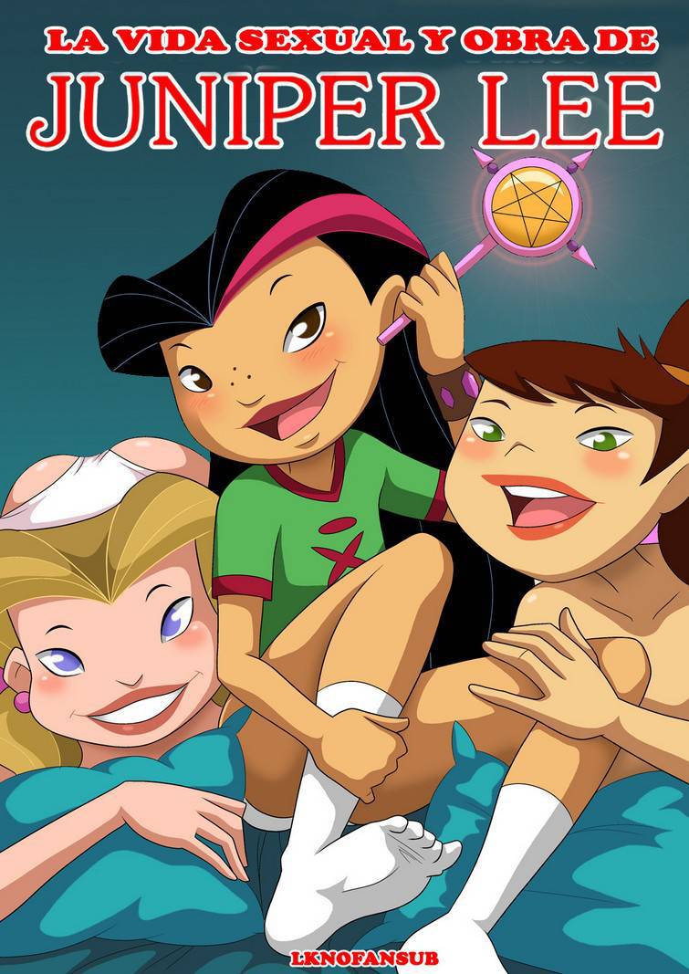 Cómic porno de Juniper Lee desnuda