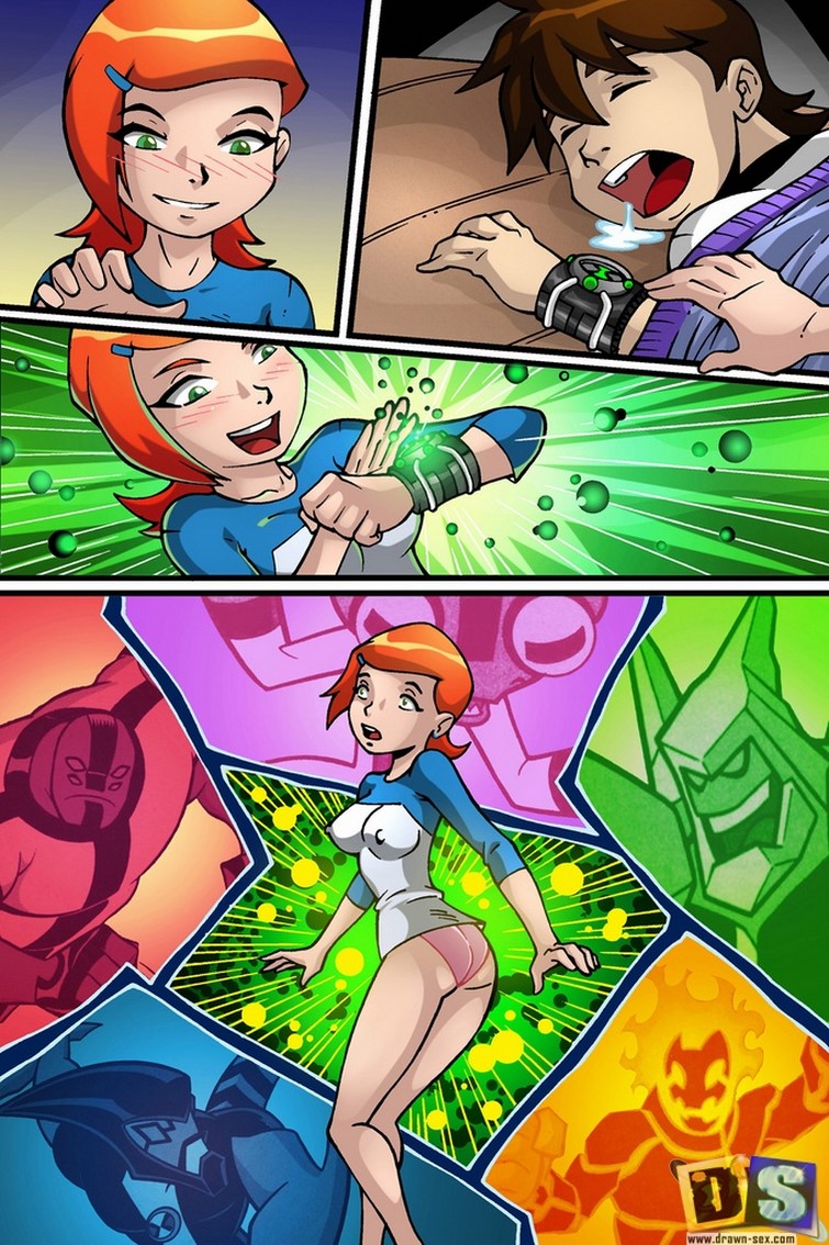 Ben 10 XXX con Gwen Tennyson desnuda