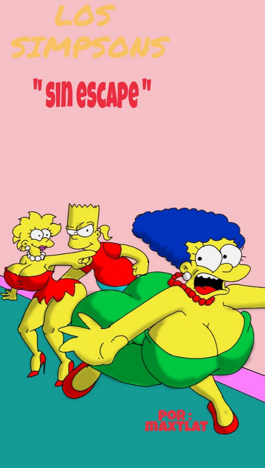 Cómics XXX de Marge, Lisa y Bart Simpson