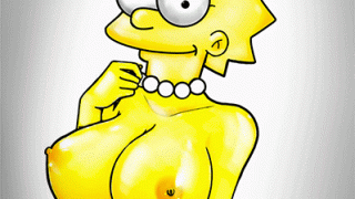 Gif porno de Lisa Simpson en un anime
