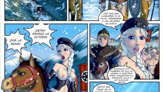 Parodia de Frozen XXX con Olaf y Elsa
