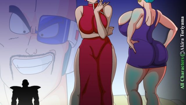 La venganza de Nappa con Milk y Bulma desnuda