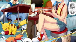 Cómics porno de Misty, Ash, Brock, May y Dawn