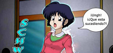 Akane desnuda del manga Ranma