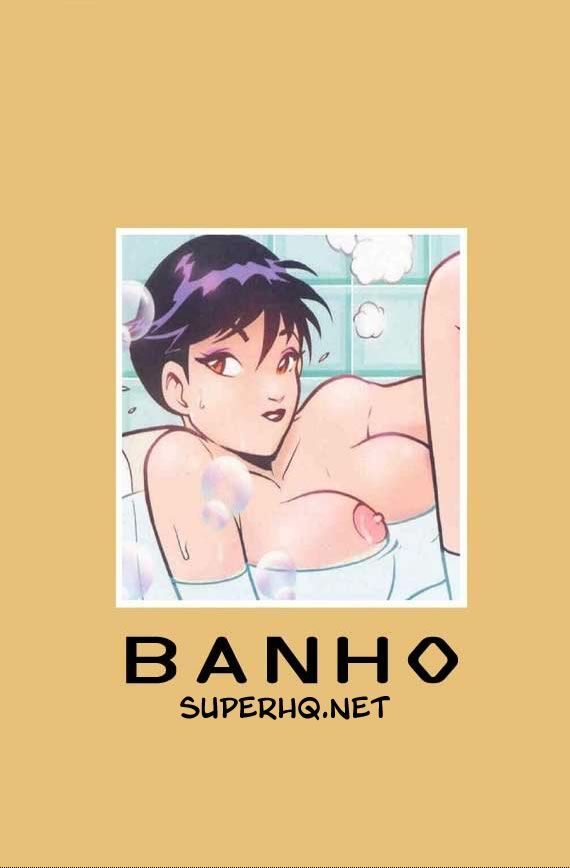 Un baño delicioso y con el hombre invisible