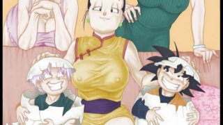 Trunks y goten follan con Milk – Dragon Ball Z