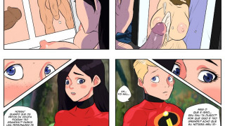 Cómic Porno: La puta Irresistible de la familia