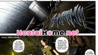 Comic Porno: Lara Croft y el de los zombies, tarados