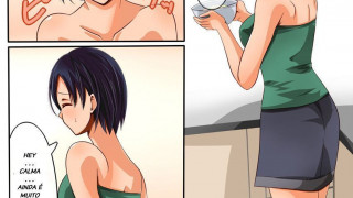 Cómic Porno: A mi madre, que es futanari