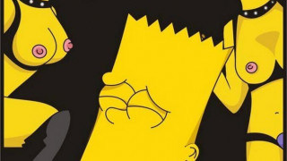 Bart Simpson, y a las Tías Ninfomaníacas