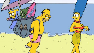 Los simpson follando en la playa